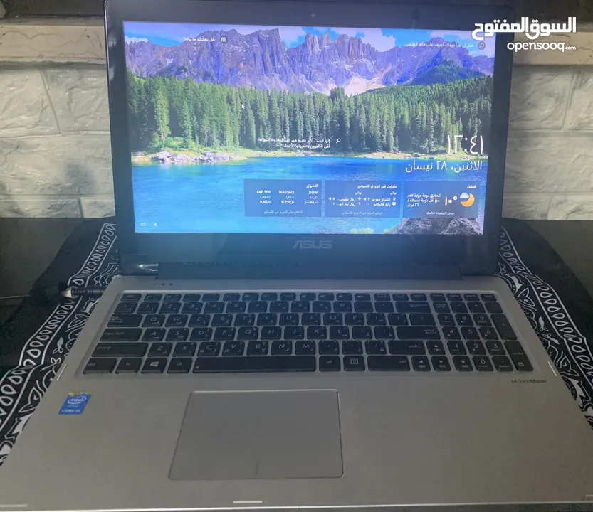 جهاز لابتوب ASUS Transformer Book Flip موديل TP500L