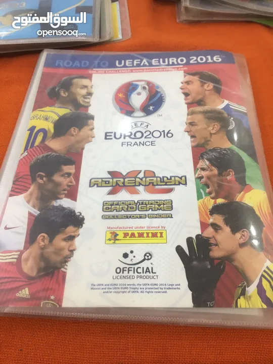 بطاقات رياضة رسمية panini and Topps