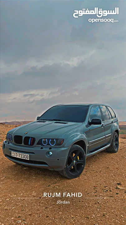 BMW x5 2001 sport package للبيع