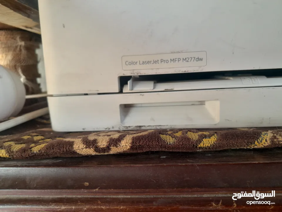 طابعه ليزر hp 277m مع فاكس و واي فاي