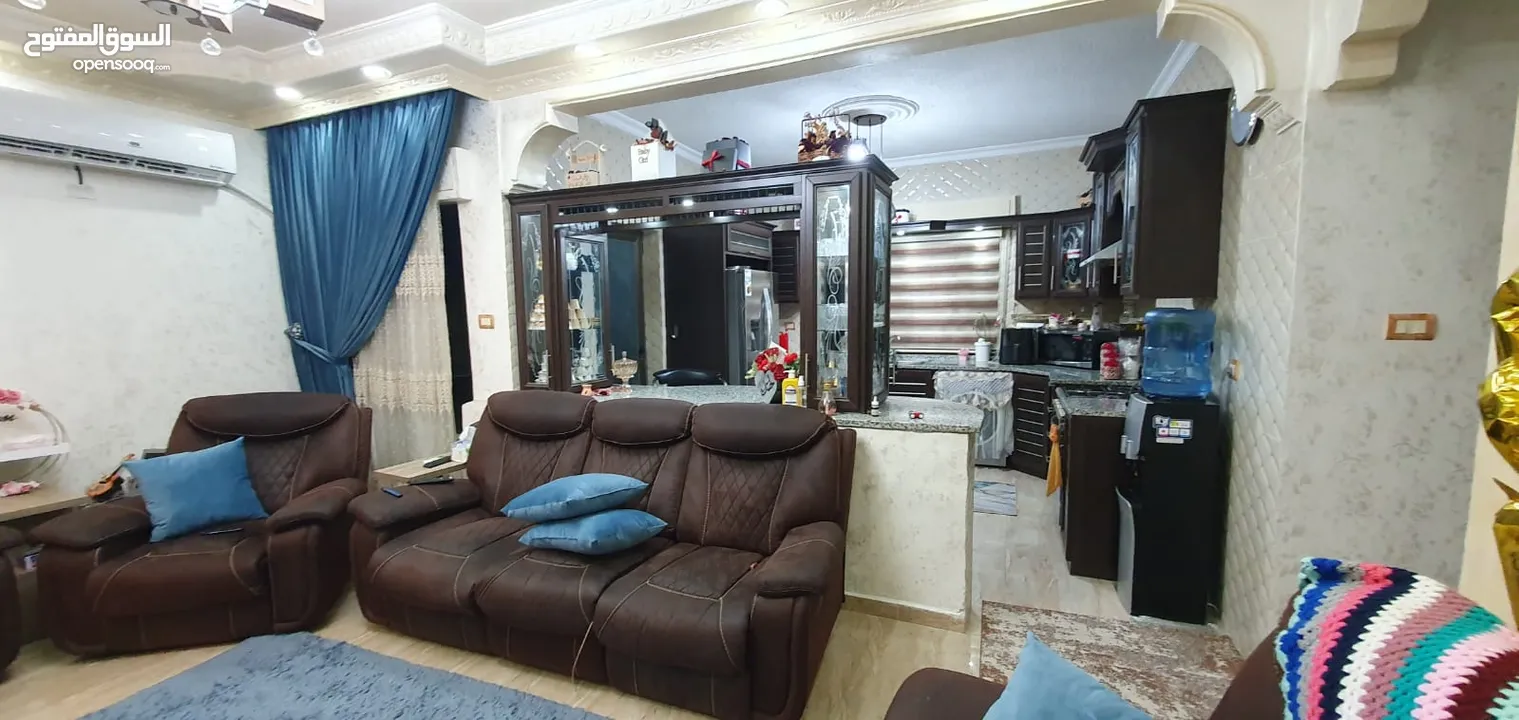 شقة ارضي 150م ممتازة للبيع او البدل في طبربور ابو عليا من المالك