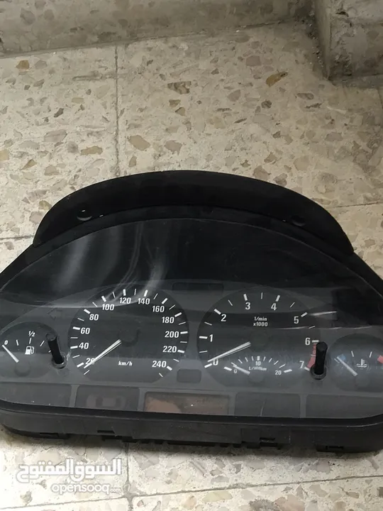 عداد بي ام e46 للبيع فقط عداد الحراره خربان