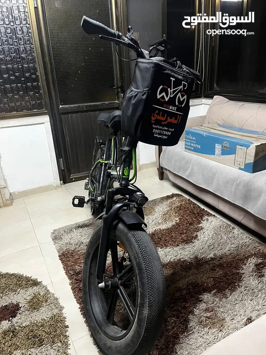 لقطة لصاحب النصيب  بسكليت كهرباء جديد طخ للبيع .