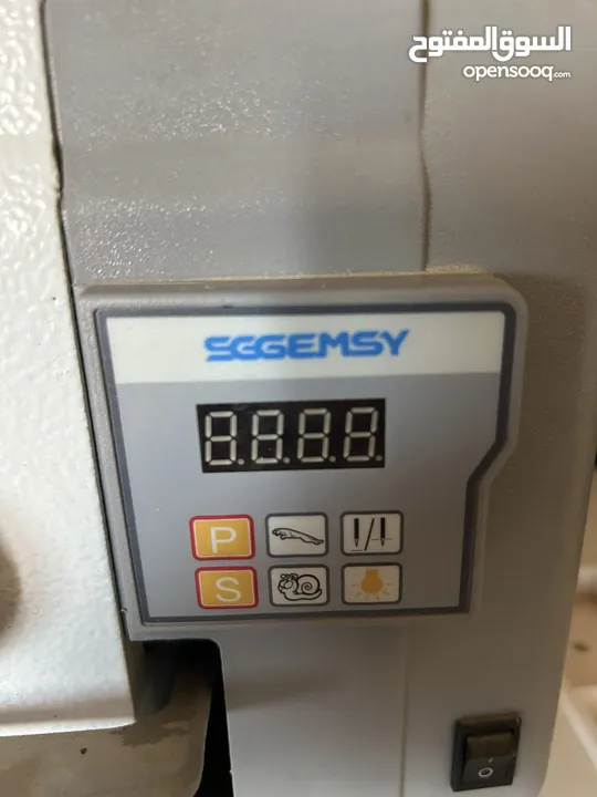 ماكينة خياطة بحالة جيّدة  نوعها sgemsy