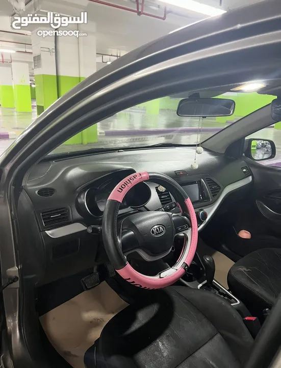 Kia picanto وارد شركة 2 جيد خلفي