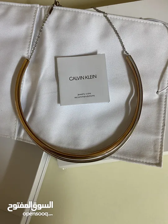 عقد كالفن كلاين أصلي للبيعOriginal Calvin Klein Designer Necklace for SALE اخر سعر 20 ريال