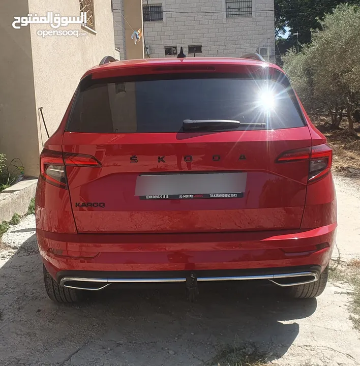 سكودا كاروك  1500بنزين  150 حصان  بناروما  ترخيص 2020