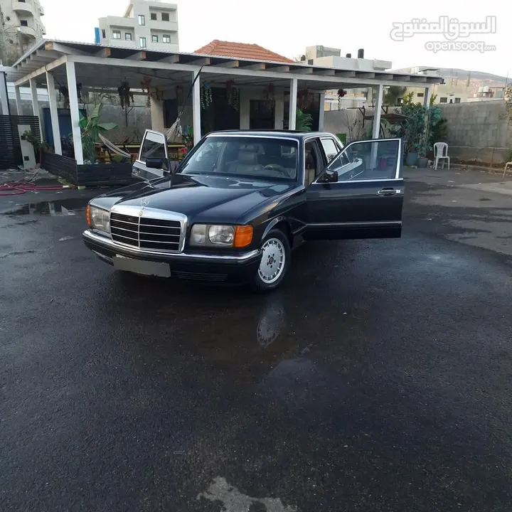 مرسيدس se300 موديل 1990 منفوضة بالكامل