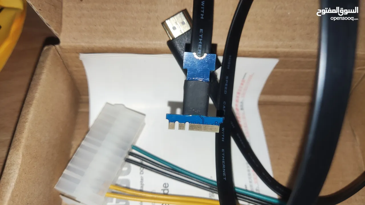 قطعة لتركيب كرت شاشة خارجي للابتوب EXP GDC-NGFF M.2 A Key. Laptop External Inde Video Card Dock