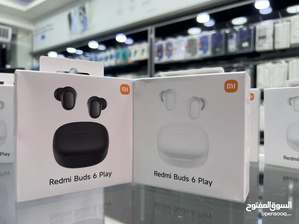 MI Buds 6 Play ( redmi ) سماعات شاومي الاصلية بودز 6 بلي الجديدة كليا بسعر اقتصادي و مواصفات ممتازة