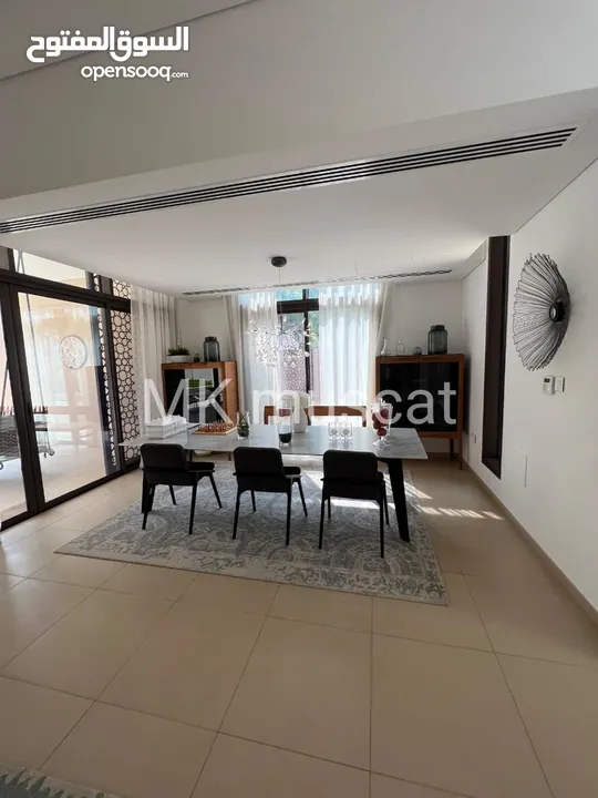 Furnished villa for sale in Muscat bay/ Instalment three years/ Freehold/ Lifetime Residency