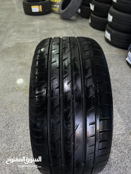 /:- اطارات مستعمل /:- بحالة ممتازة /:- قياس 275/40/19
