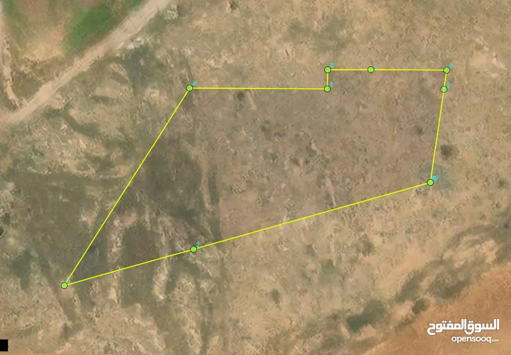 قطعة ارض للبيع الحصن – جبيل الشرقي شمال طريق اربد عمان
