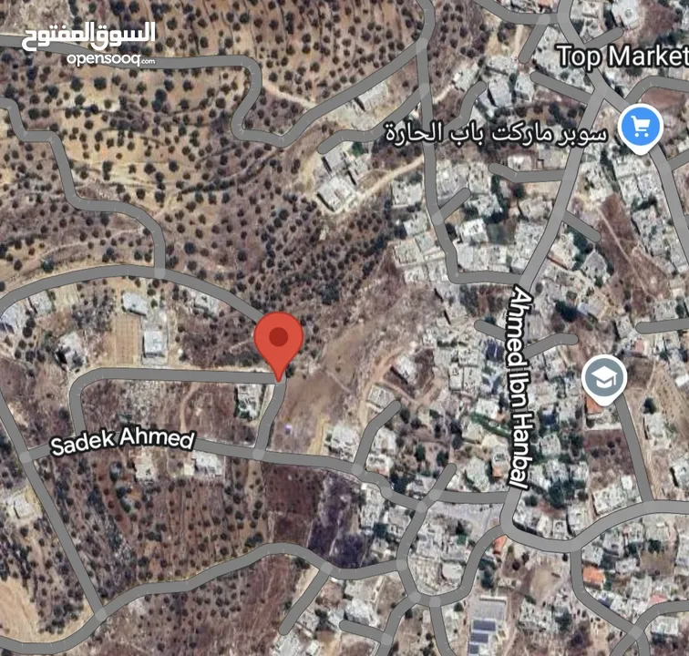 قطعة ارض سكنية في اعلى منطقة في أبوشخيدم