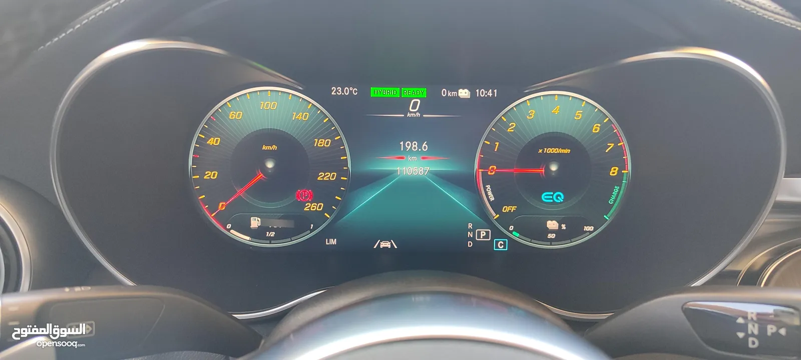مرسيدس بنز C300e هايبرد ـ plug in  وارد المانيا مالك أول من المانيا