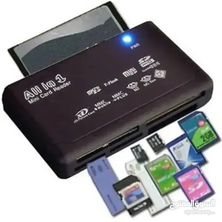 All In One Mini Card Reader Multi In 1 Usb 2.0 Memory Card Reader