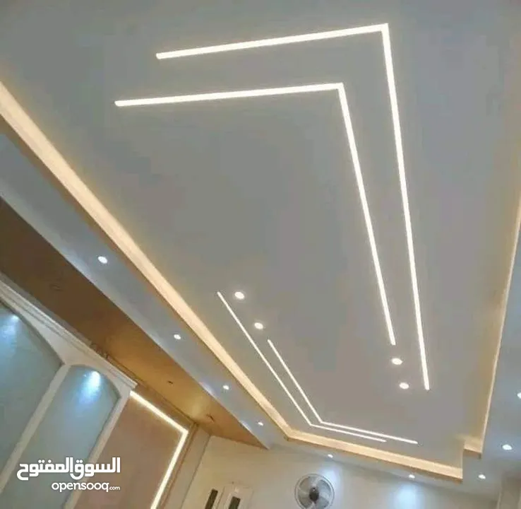 ديكورات داخلية تخص جبص بورد وكافة اعمال الصيانه المنزليه والشقق الفندقية فلل اسكانات تنفيذ كافةأعمال