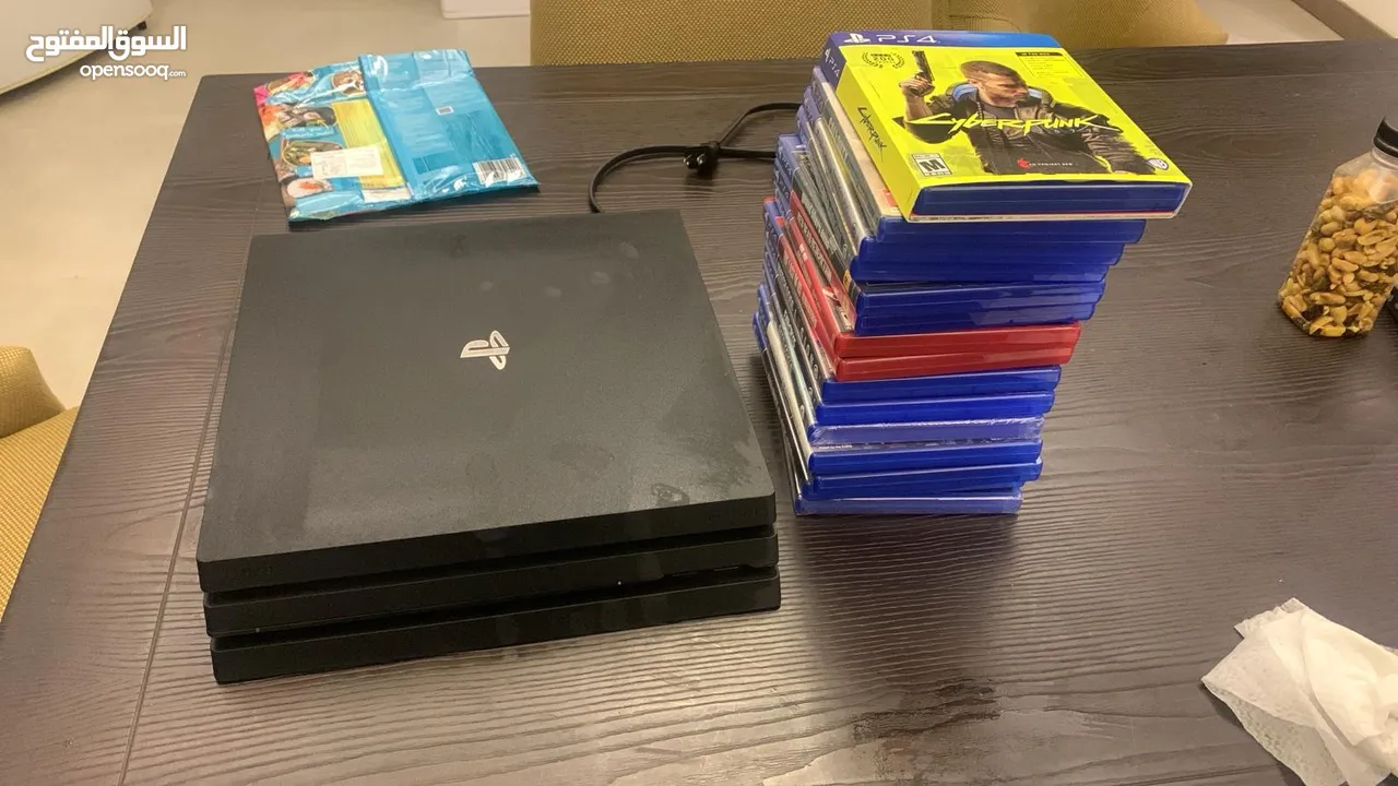 Ps4 pro 1 tb with 15 brand new disc