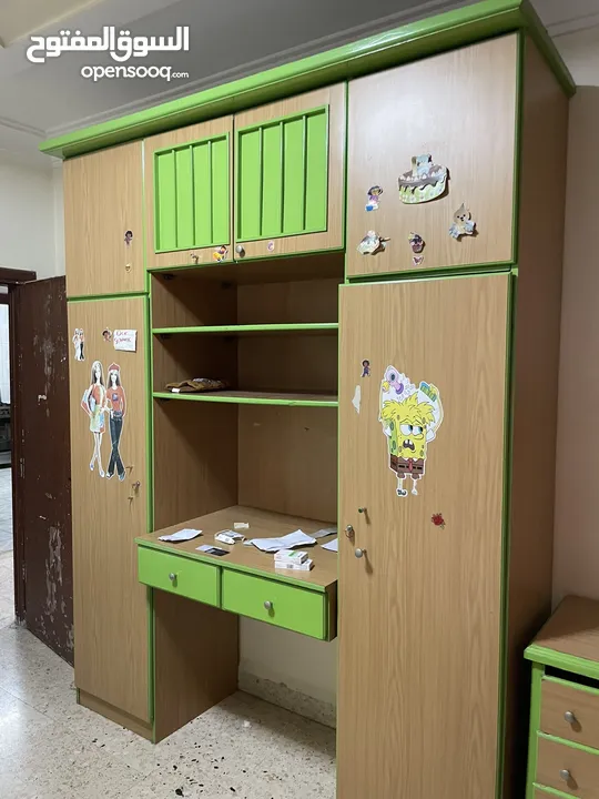 غرفة ماستر وغرفة اطفال