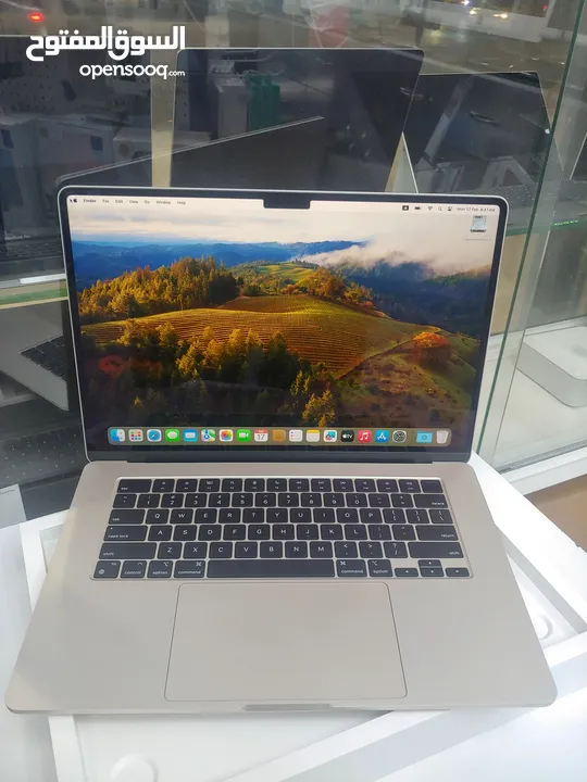 MacBook Air 15 2024 M3 8GB Ram 256GB SSD لابتوب ابل