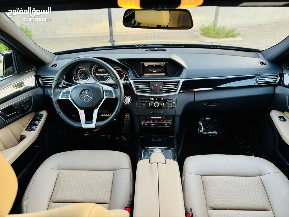 E200 AMG 2013 اقل عداد غرغوريه شبه جديده فحص كرت ابيض