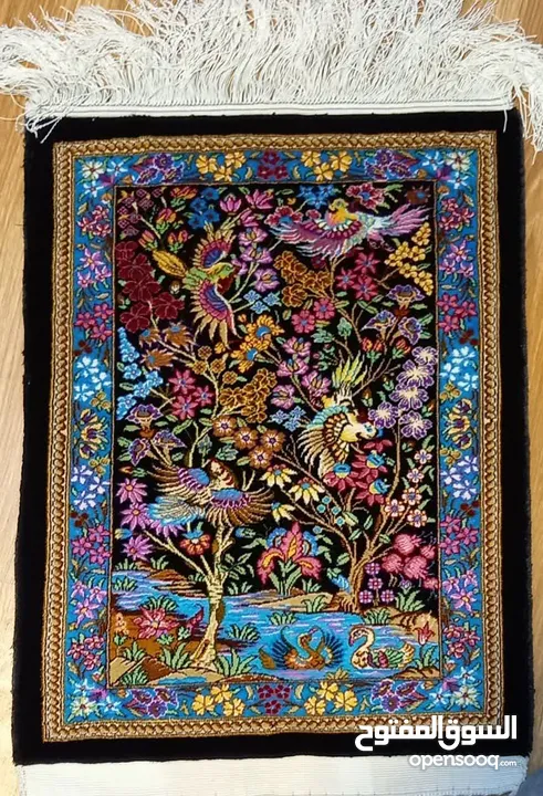 sale of handmade silk carpets  at a reasonable price and with good and excellent qualities