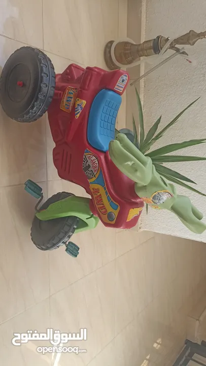 كوت أطفال و بسكليت