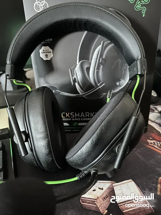 سماعة ريزر headset Razer blackshark v2 x