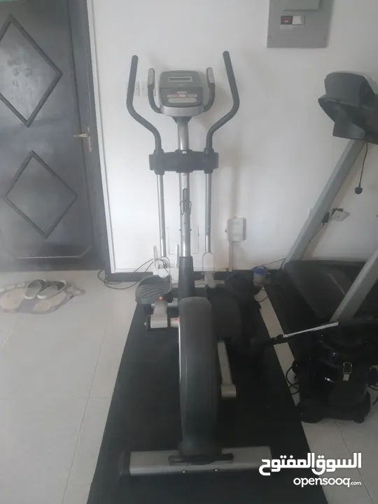 running machine and cycling machine perfect condition rare use