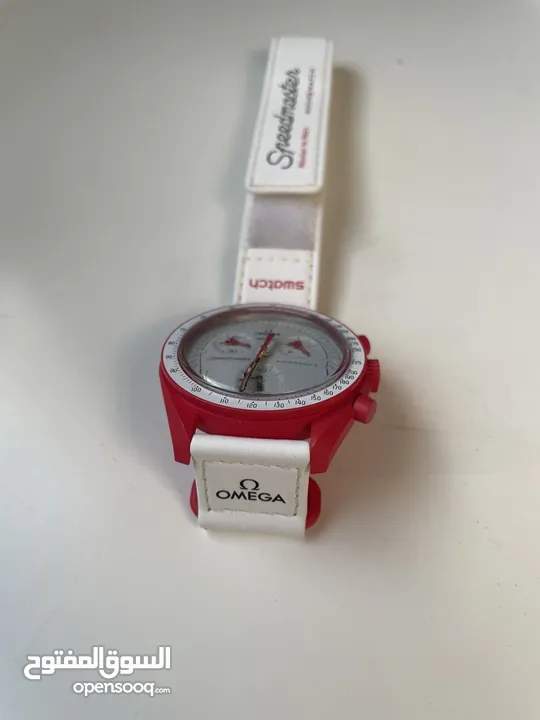 Omega x swatch -( Mission To Mars) ساعة مميزه للبيع بسعر ممتاز