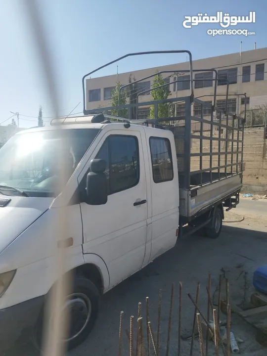 مرسيدس بنز 416 شصي طويل دبل كبينه موديل 2003