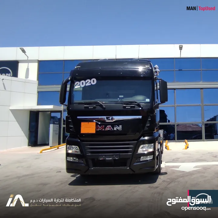 شاسيه MAN TGX 26.470  2020 كفالة الوكيل لمدة 3 شهور