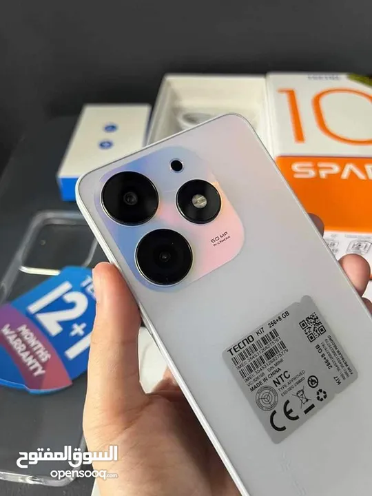 اخو الجديد بالكرتونة spark 10 pro رام 16 جيجا 256 اغراضة والكرتونه الأصلية متوفر توصيل