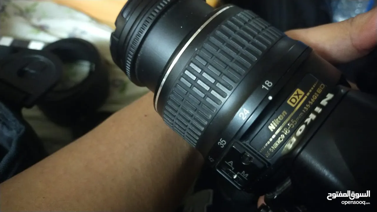 Nikon DSLR Camera with prime and zoom lens (Full Set)