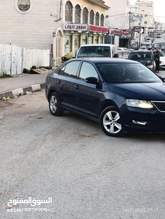 سيارة سكودا رابيد للبيع موديل 2018