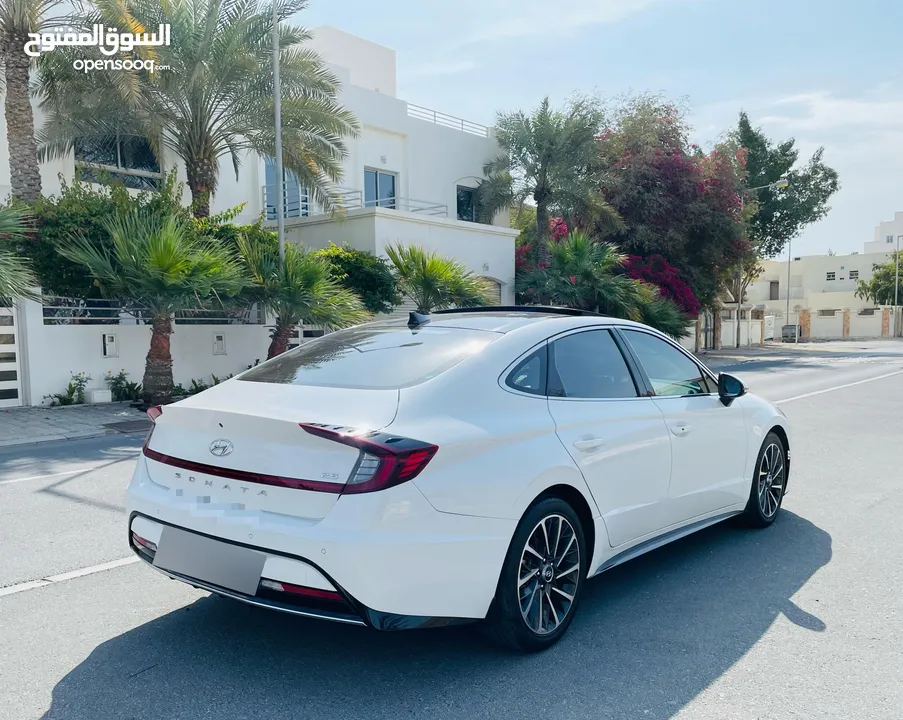 *HYUNDAI SONATA*  *Bahrain agency warranty* Model -  2021