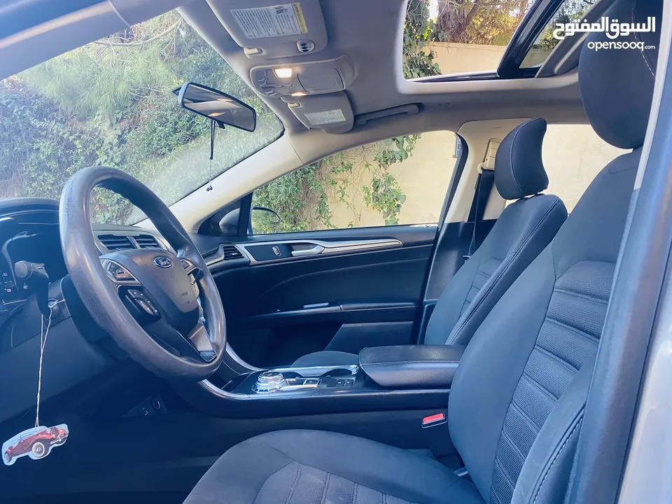 فورد فيوجن 2017 فحص كامل سياره وكاله  فتحه شاشه صغيره سياره وكاله