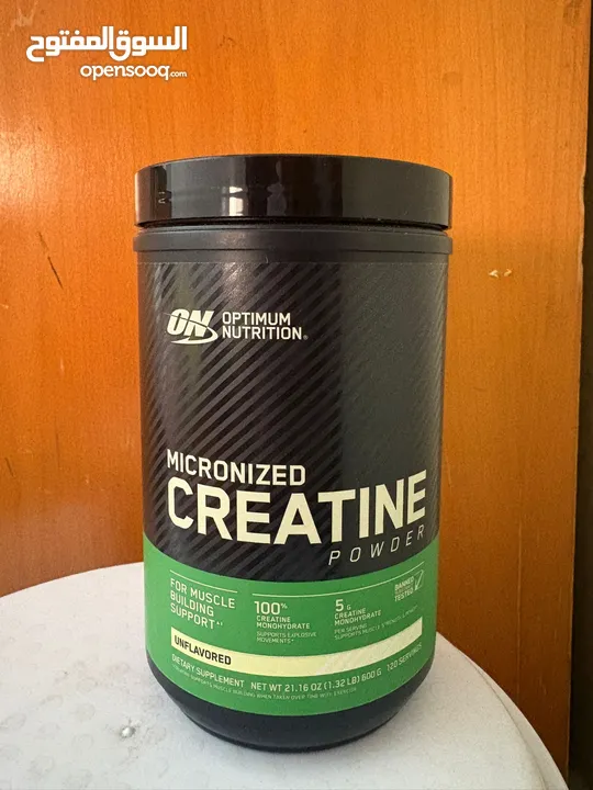 كرياتين مونوهايدرات ماركه عالميه أوزان مختلفه صافي 100% بدون نكهات تاريخ طويل الامد