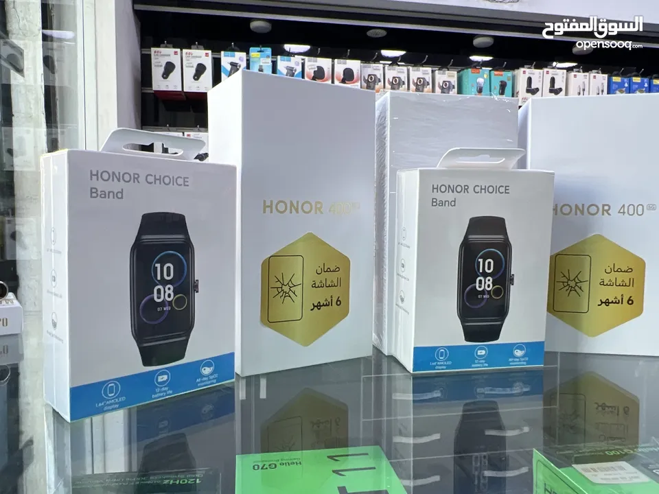 Honor 400 ( 256 GB / 12 RAM ) 5G  هونر 400 جديد بالكرتونة معه السماعات الاصلية  و الكفر الاصلي شركة