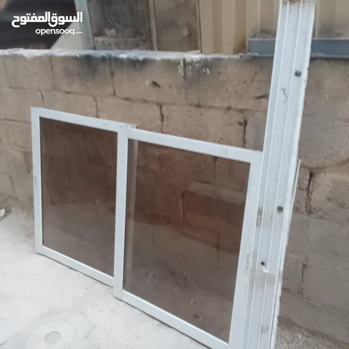 شباك ألمنيوم تفصيل مقاس 100/150