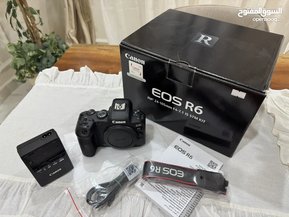للبيع كانون r6 وعدسة مايكرو كانون 100mm