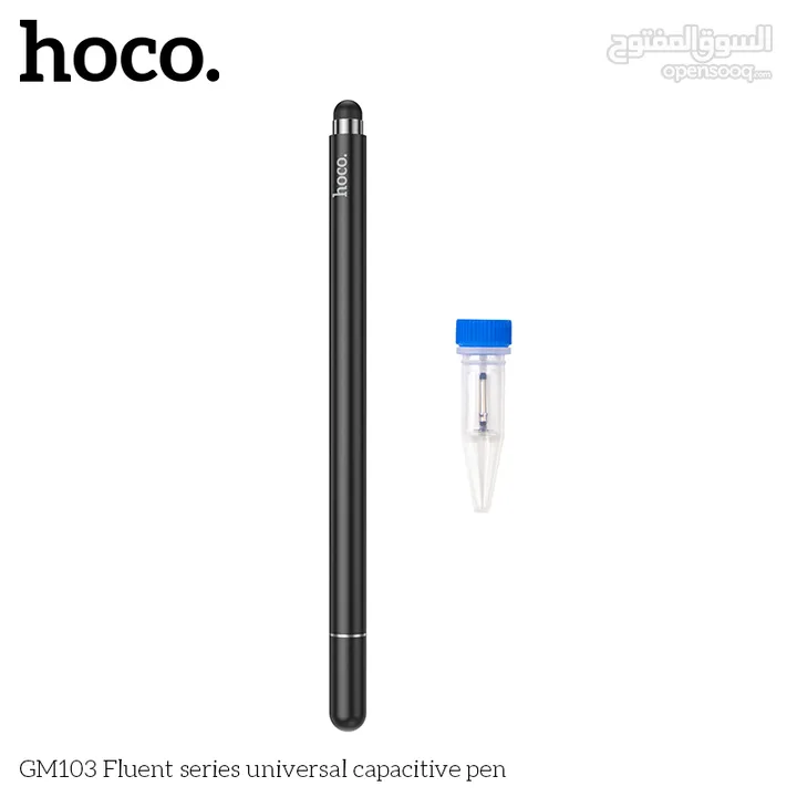 HOCO GM103 Fluent series universal  قلم تتش من شركة هوكو متعدد الاستعمالات capacitive pen