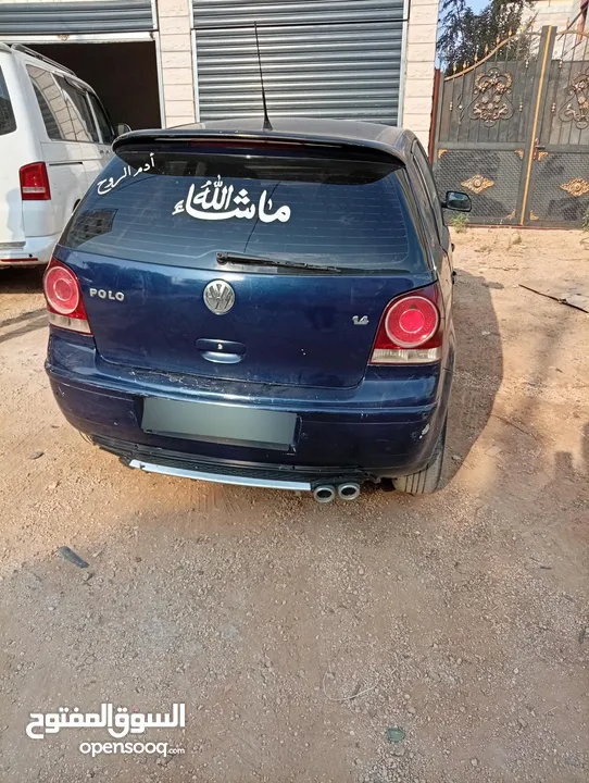 بولو موديل 2005 محوله ل2009 سيارة مشدشدة مش ناقصه برغي اوتمات