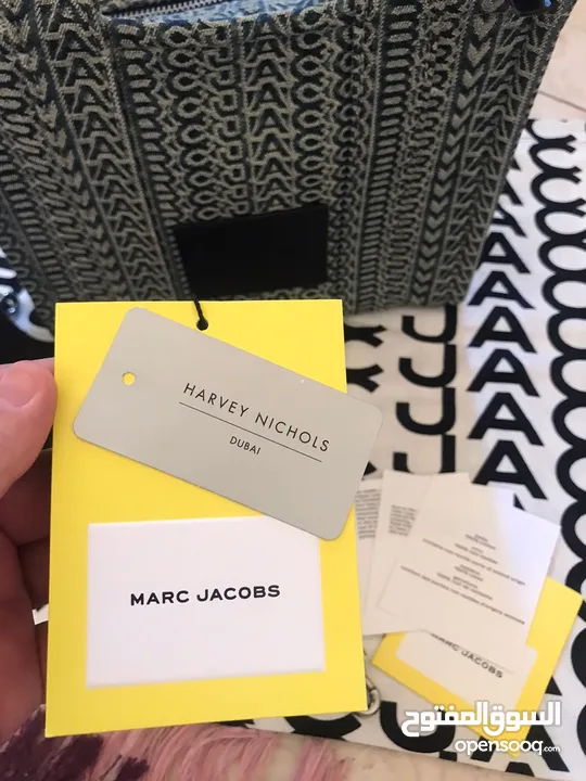 حقيبة توتي من ماركس جايكوبس أصليه جديده.Marc Jacobs Tote bag The Washed Monogram Crossbody