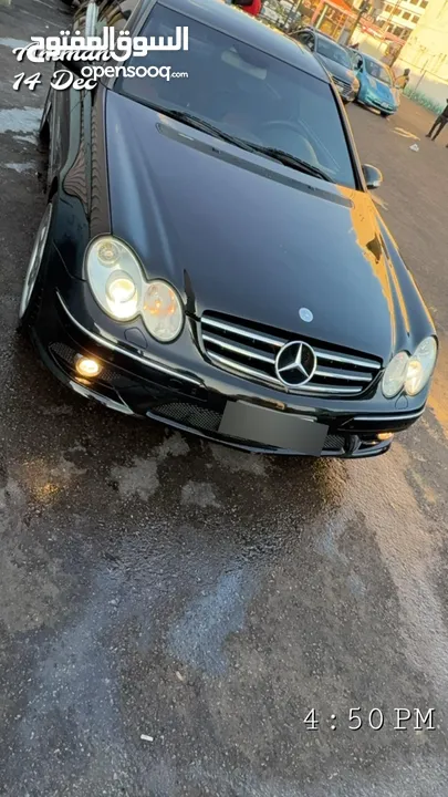 Clk 2003 اسود للبيع