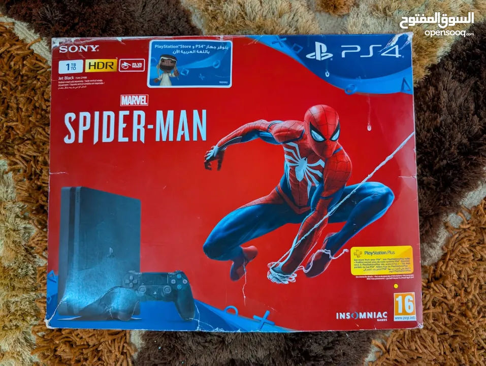 PS4 Slim Spiderman Edition (1TB)