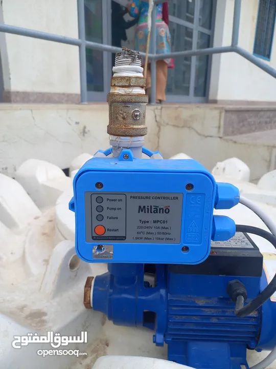 very less used water motor with automatic switch