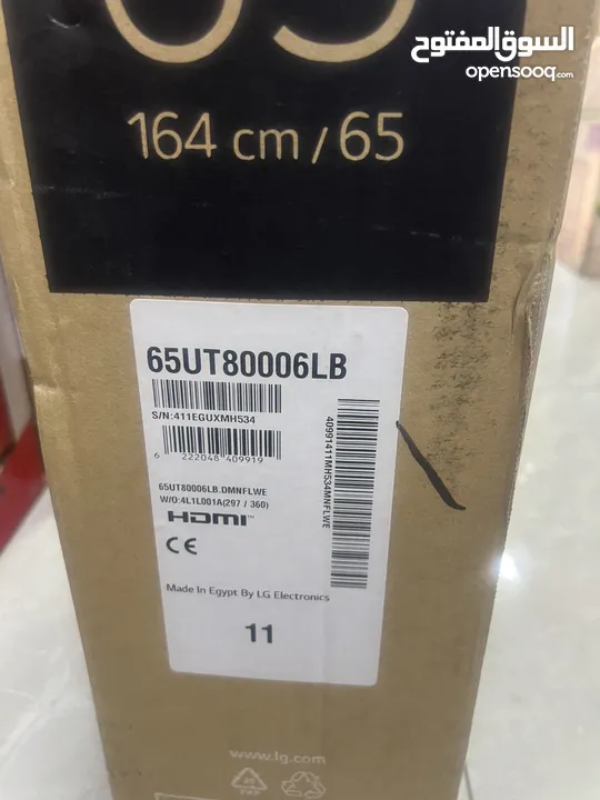 شاشه ال جي 65 بوصه UT8000. احدث اصدار سعر حرق
