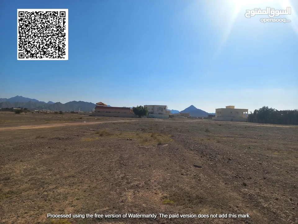 ارض للبيع بمصفوت سكنى باطلال رووعه