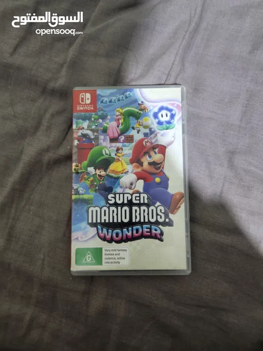 لعبة نينتندو سويتش super Mario Wonderنينتندو سويتش مع كينترولار